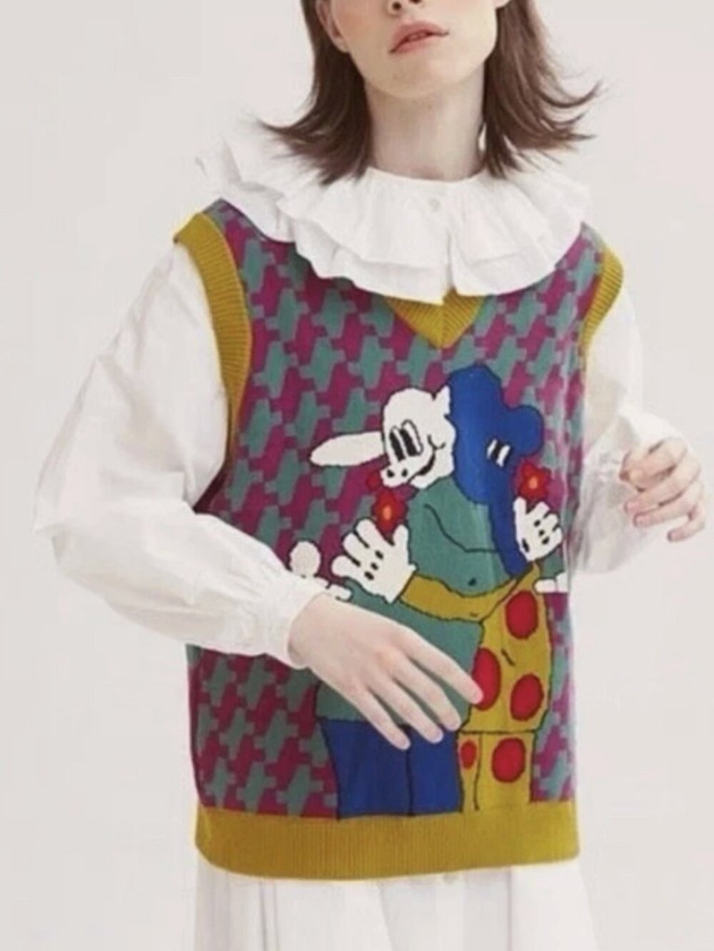 Kina and Tam Best Friends Sweater Vest